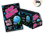 Full Box 24x Packs Pop Rocks Blue Razz Popping Candy .33oz ( Fast Shippi... - $25.69