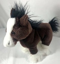 Ganz Webkinz Clydesdale Horse Stuffed Animal Plush Toy - £11.82 GBP