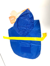 New Paw N Claws Raincoat Rain Coat Blue XS Fit 6 9 inches 2 6 lbs Dog Costume - £5.51 GBP