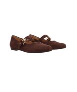 DV by Dolce Vita Womens Shoes Brown Flat Buckle Mary Jane Strap Round Toe - $78.03 CAD