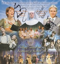 Connie Fisher Michael Praed Maggie Preece The Sound Of Music Signed Theatre Flye - £8.61 GBP