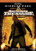 National Treasure DVD, Widescreen, Nicolas Cage - £3.10 GBP