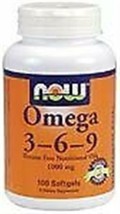 Omega 3-6-9 by NOW Foods - Natural Foods (250 Softgels) - £22.96 GBP