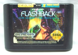 Vintage FLASHBACK The Quest for Identity Sega GENESIS Video Game Cartrid... - £15.57 GBP