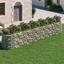 vidaXL Extra Long Galvanized Raised Bed for Vegetables & Flowers - 36 Inch - €710,49 EUR
