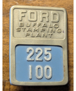 Vintage Ford Buffalo Stamping Plant Employee Badge Pin Back Pinback - $89.10 CAD