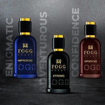 Fogg Fragrance Impressio &amp; Intensio Scent For Men, Eau De Parfum, 100 ML - £20.77 GBP