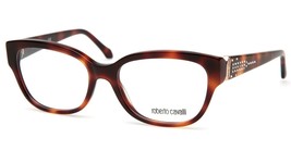 New Roberto Cavalli Chort 857 052 HAVANA Eyeglasses Frame 54-17-140mm Italy - £121.41 GBP
