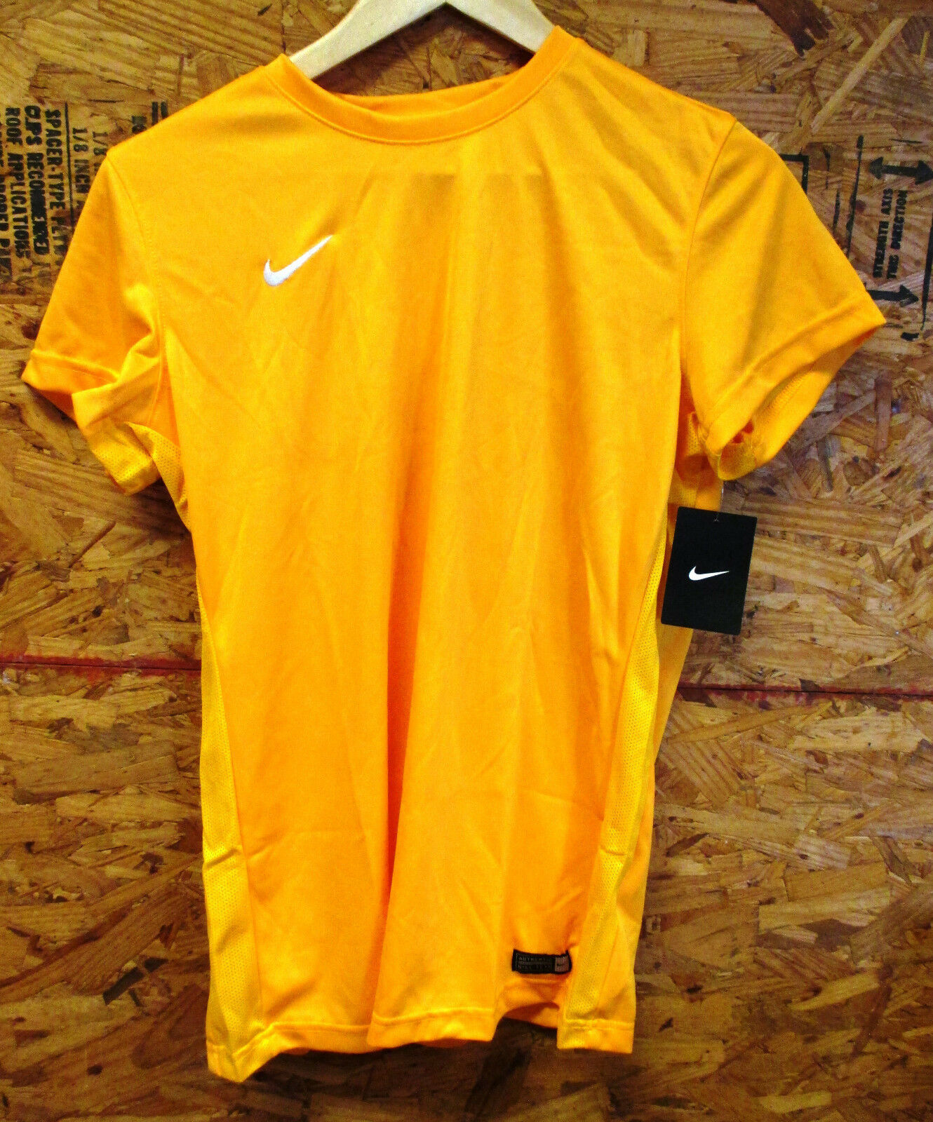 Nike Femmes Tiempo II Manche Courte Football Jersey, Jaune, XL / Couleur 739 - $9.37