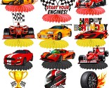 12Pcs Race Car Birthday Centerpieces For Children Car Racing Decorations... - $25.99