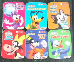 Lot of 6 Mickey Mouse Clubhouse Board Books ~ Disney  Children&#39;s Baby To... - $11.88