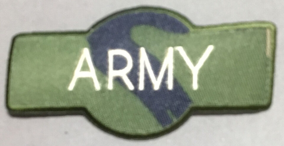 Army patch for kids clothes - $1.00