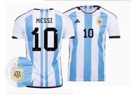 Nuova maglia Home Argentina 10 Messi 2022/23 World Cup - $67.02