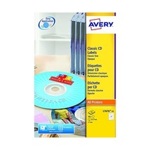 Avery 694430 Full Face CD Labels (117 mm Diameter Labels, 2 Labels per A... - $35.00