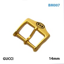 Original Swiss Made ( GUCCI ) Buckle 14mm – Metal Band-gold color #BM007# - £6.39 GBP
