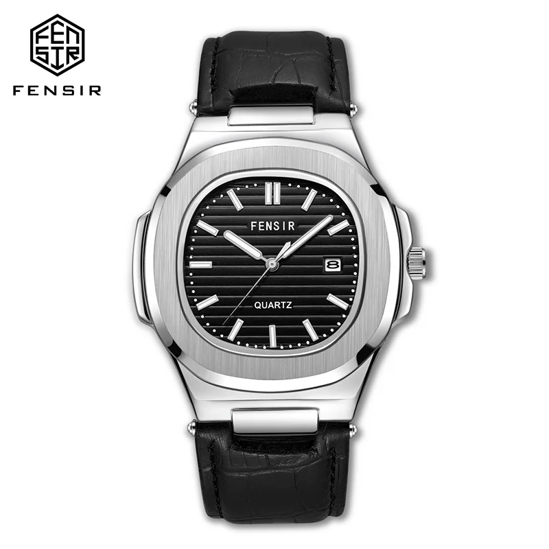  Men  Fashion High-grade  Steel  Nautilus Creative Wristwatch Male Gift Montre H - £98.67 GBP
