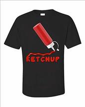 Ketchup Condiment Easy Halloween Costume Part of a Set - Unisex T-Shirt Black - £29.66 GBP