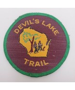 Devil&#39;s Lake Trail Wisconsin Vintage Round Patch 3&quot; - €14,44 EUR