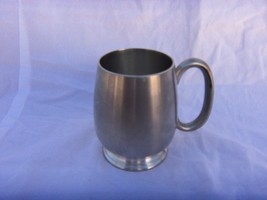 SMALL SIZE PEWTER MUG - CUP BY SOLANGOR PEWTER &amp; ETCHED ON SIDE 110887 - £9.28 GBP