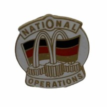 McDonald’s National Operations Employee Crew Restaurant Enamel Lapel Hat Pin - $5.95