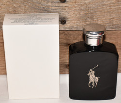Ralph Lauren Polo Black EDT Cologne Spray 4.2fl.oz. 125ml Mens Fragrance NIB - £39.26 GBP