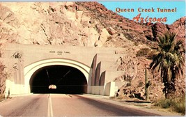 Entrance to the Million Dollar Queen Creek Tunnel Arizona Petley Postcard  - £4.05 GBP
