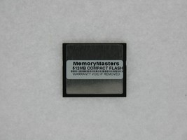512MB Compact Flash Cf Carte Mémoire 100% Authentique Neuf - $37.20