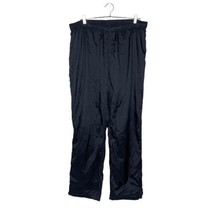Columbia Rain Pants Men&#39;s XXL Black Omni-Tech Waterproof Breathable Packable - £23.90 GBP