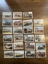1972 Ahra Race Usa Funny Dragster Hotrod Trading Card Lot Of 23 - £45.90 GBP