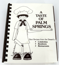A Taste of Palm Springs Best Recipes Celebrities Restaurants 1980 - £10.93 GBP