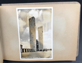 VTG Nov 1945 Berlin Germany Postcard Album by US Soldier WWII - 6.25&quot; x 9.5&quot; - £25.35 GBP