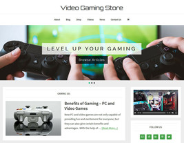 [NEW DESIGN] * VIDEO GAMING * store blog website business for sale AUTO ... - £71.15 GBP