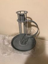 Rustic new Candle holder in distressed metal image 3