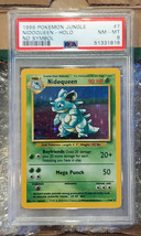 1999 Pokemon Jungle Nidoqueen Holo Card 7/64 - No Symbol Error Psa 8 - £279.76 GBP