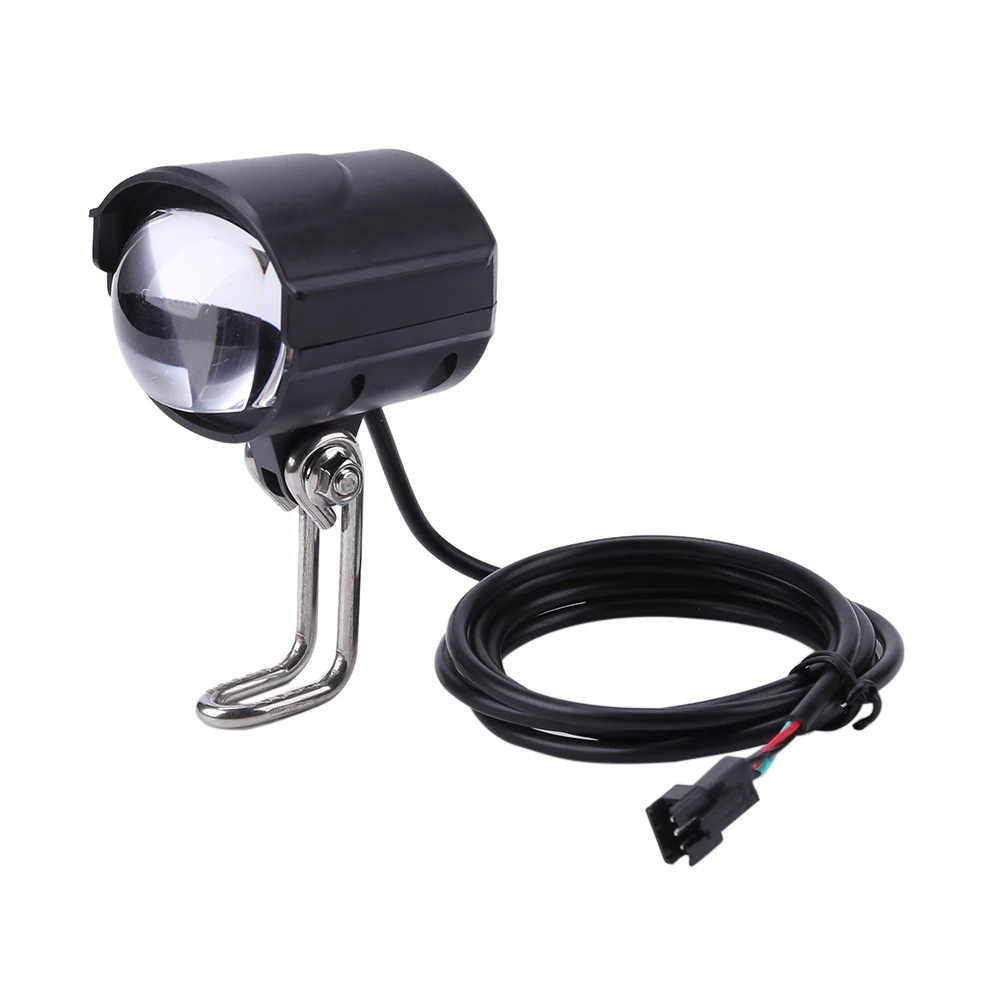 Electric Bike LED Front Light E-Scooter Bicycle Waterproof Horn Headlight rear l - $76.79