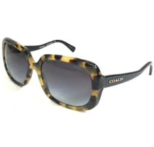 Coach Sunglasses HC 8178 L1591 532411 Black Tortoise Square with Purple Lenses - £73.35 GBP