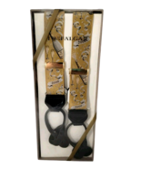 Mens Vintage Trafalgar Suspenders Y2K Happy New Year 2000 Champagne New  - $98.99