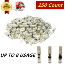 250 Pc Filter Cigarette Tube Smoking Filters Tube Cigarette Tobacco 4-8 ... - $19.79