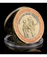 Operation Iraqi Freedom Collector Coin Saint George Medal - £12.45 GBP