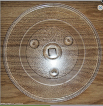 10 7/8&quot; GE #WB49X673 #WB49X681 Microwave Glass Turntable Square Clean! R... - £65.36 GBP