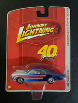 Johnny Lightning 40 Years 1966 Pontiac GTO Blue &amp; White - $9.99