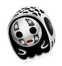 925 Sterling Silver No Face Anime Charm Beads For - $181.24