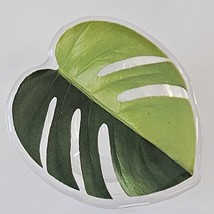 Tropical Monstsera Leaf Plant Phone Grip Pop it Collapsible Expandable Mobile - £5.31 GBP