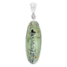 Green Kyanite Pendant Necklace by Stones Desire - £103.41 GBP