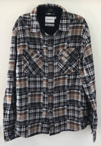 Goodfellow &amp; Co Plaid Flannel Standard Fit Button Up Long Sleeve Shirt M... - $1,000.00