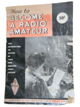 How To Become A radio Amateur Book Paperback / Set Up Your Ham Radio Station - £9.73 GBP