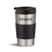 Keurig Travel Mug Fits K-Cup Pod Coffee Maker, 1 Count (Pack of 1), Stainless St - £20.44 GBP