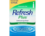 Refresh Plus Lubricant Eye Drops Preservative-Free Tears, 50 Count Exp 9... - $16.78