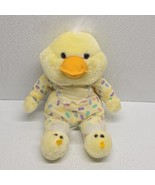 Vintage Easter Yellow Jelly Bean Pajamas Duck Chick With Slippers 11&quot; Plush - $33.69 CAD