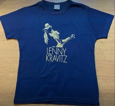 Lenny Kravitz Electric Church Tour T Shirt Small Blue Gold  - £29.88 GBP